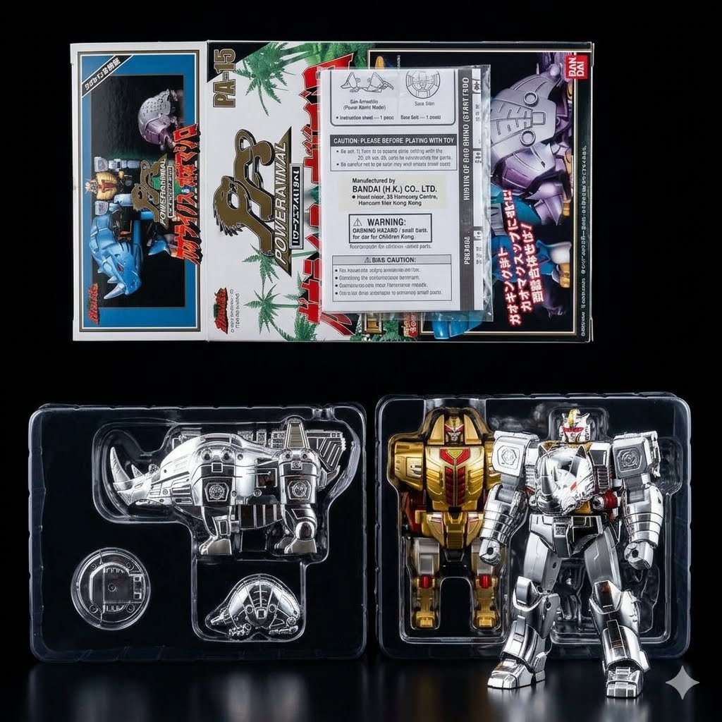 Đồ chơi mô hình Bandai Power Animal Series 9 DX Gao Lion